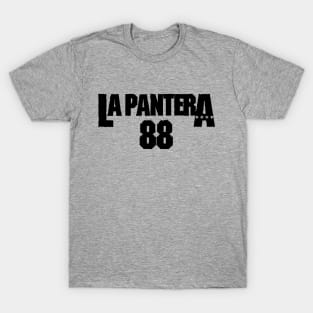 La Pantera - Black Text T-Shirt